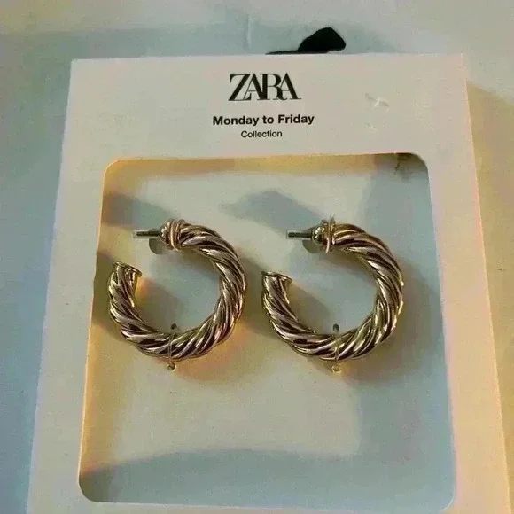 🔥🔥zara hoops earrings - Picture 5 of 7